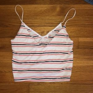 cropped tank top,great with leggings and shorts